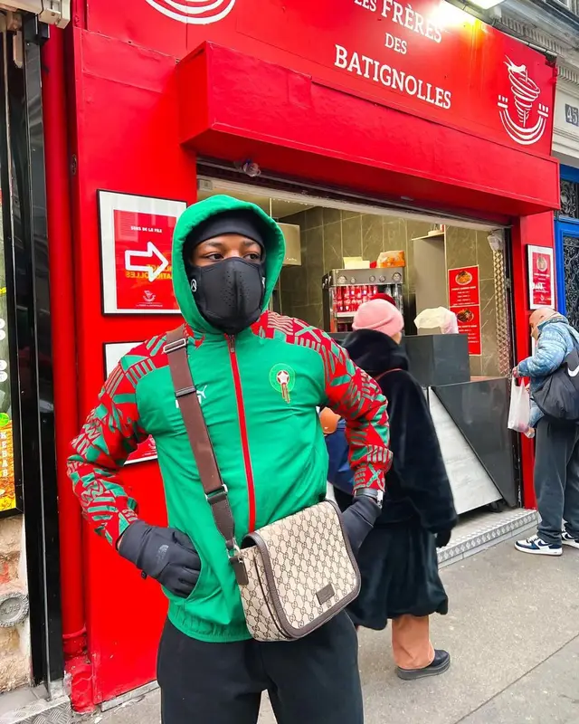 Beendo Z outfit in Puma, Gucci, and The North Face, 2022
