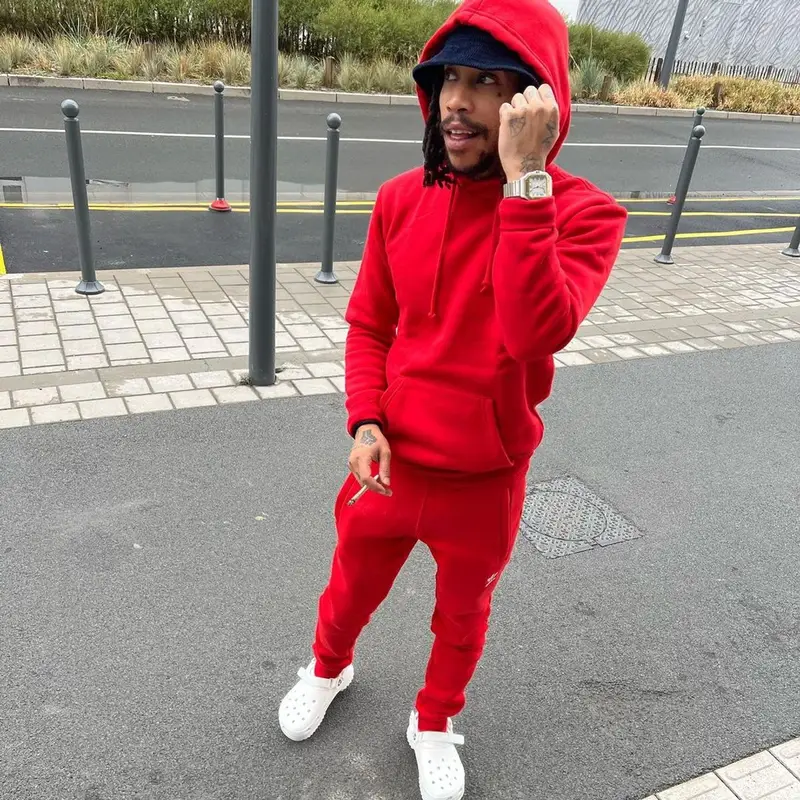 Green Montana outfit in Adidas and Crocs, 2022