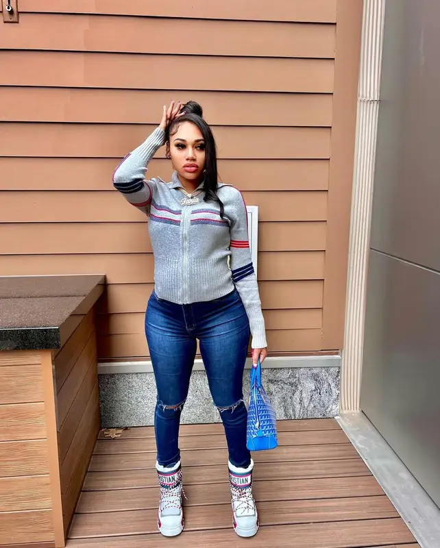 Jania Meshell outfit in Dior and Goyard, 2023