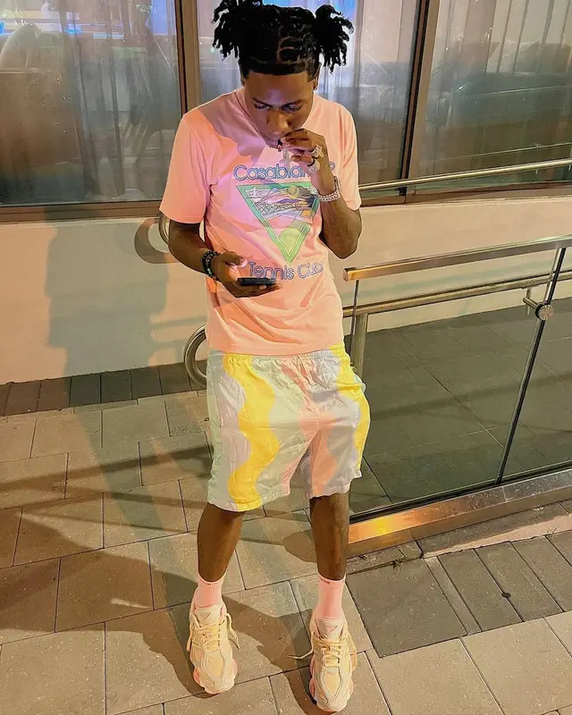 Guapo outfit in Casablanca, Supreme, and Hanes, 2022