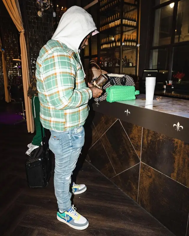 Peezy outfit in Kith, Polo Ralph Lauren, and New Era, 2023