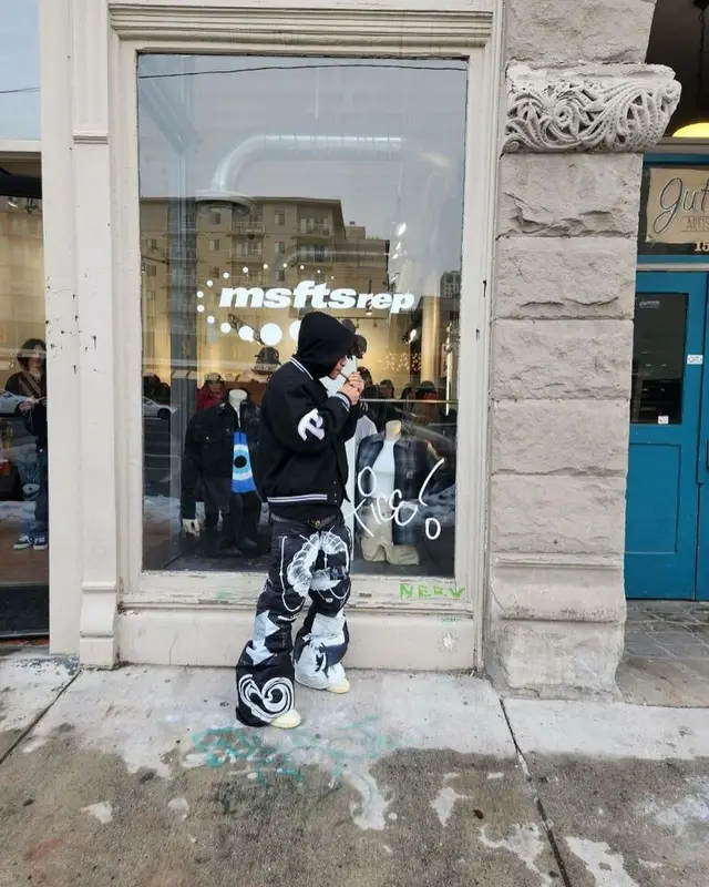 Jaden Smith outfit in MSFTSrep, 2023