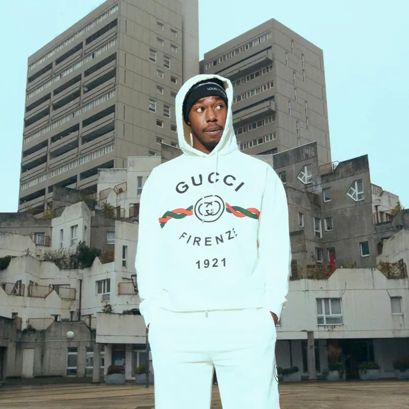 Fresh laDouille outfit in Gucci and Louis Vuitton, 2022