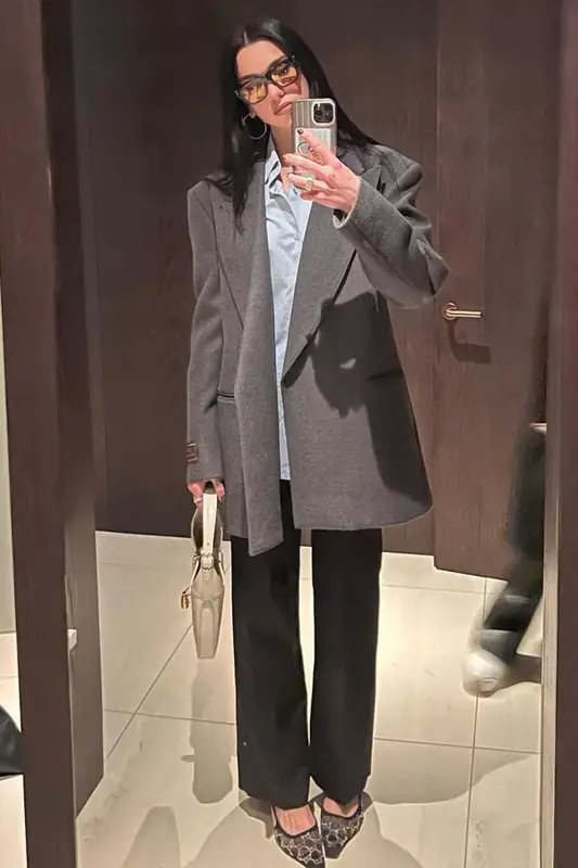 Dua Lipa outfit in Gucci and Shay Jewelry, 2023