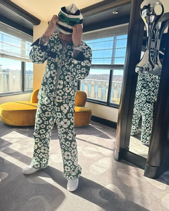 Lil Meech outfit in Carhartt, Nike, and Marni, 2023