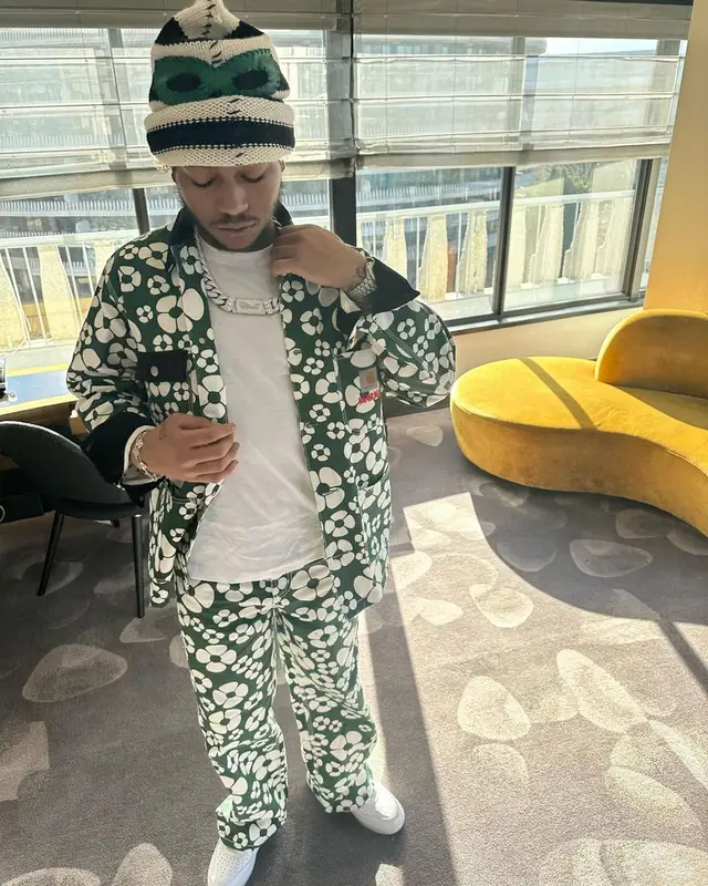 Lil Meech outfit in Carhartt, Nike, and Marni, 2023