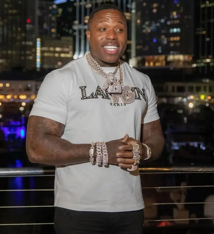 BandMan Kevo outfit in Lanvin and Amiri, 2023