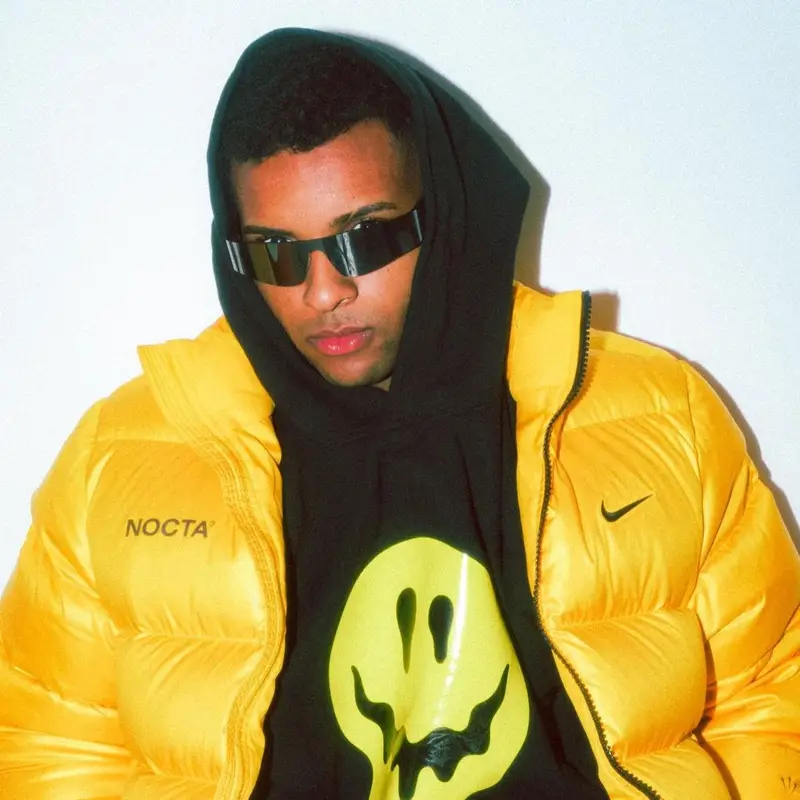 Rodrygo outfit in Nike, Balenciaga, and Drake Merch, 2023