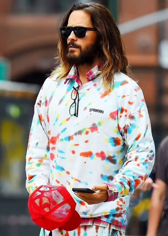 Jared Leto outfit in Sprwmn, On Running, and Gucci, 2022