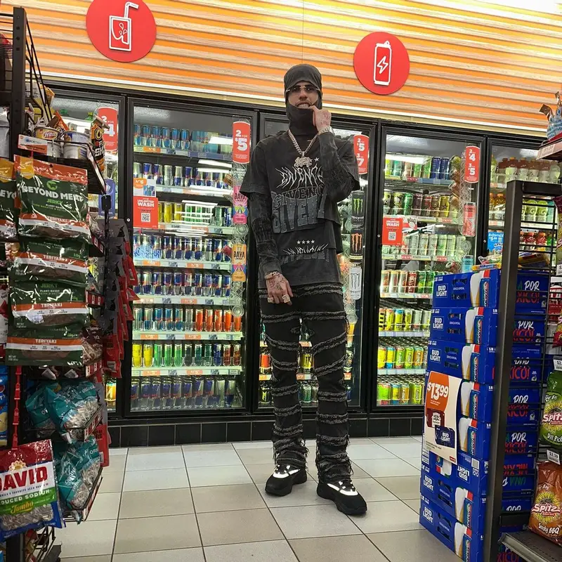LaMelo Ball outfit in Givenchy, Valabasas, and Cartier, 2022