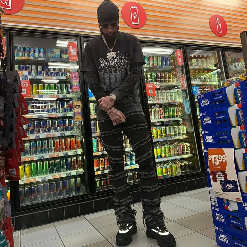 LaMelo Ball outfit in Givenchy, Valabasas, and Cartier, 2022