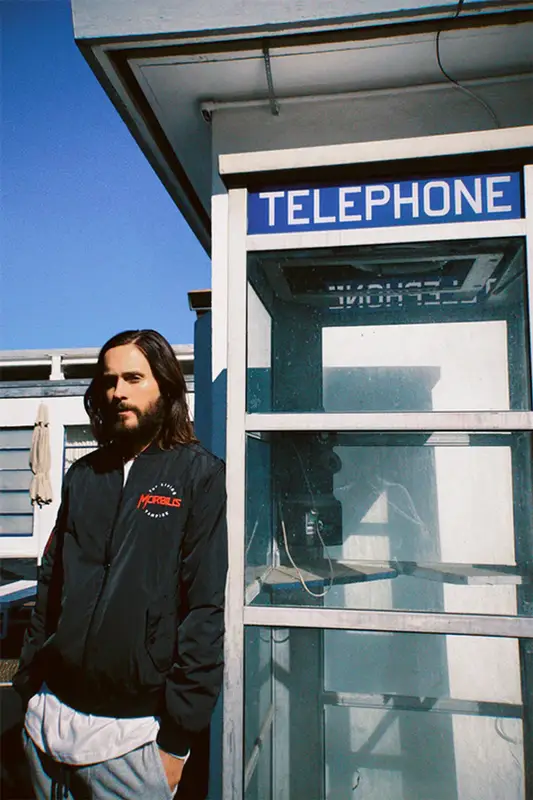 Jared Leto outfit in Thirty Seconds to Mars Merch, 2022