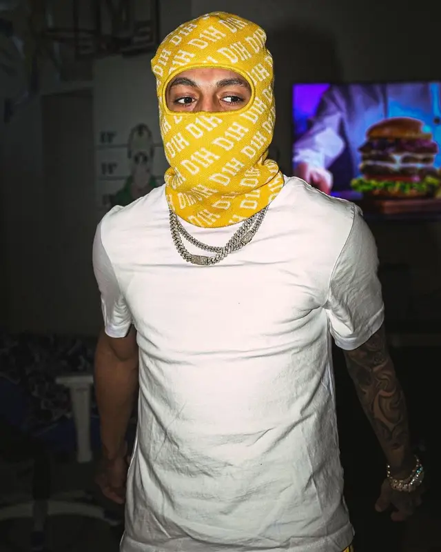 King Cid outfit in Hanes, Jordan, and DayOneHustlers, 2023
