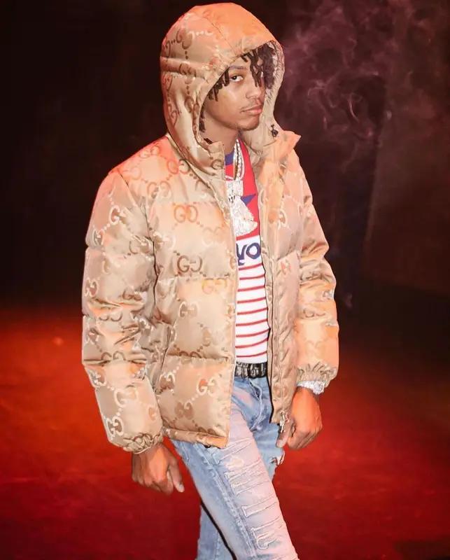 Skilla Baby outfit in Gucci, Amiri, and Dior, 2023