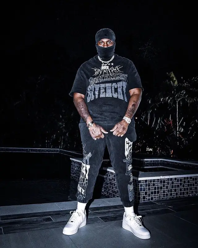 Peezy outfit in Givenchy, Nike, and Goyard, 2023