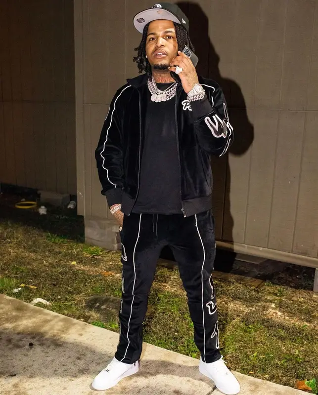 Lil Jairmy outfit in Pimperelli, Nike, and New Era, 2023