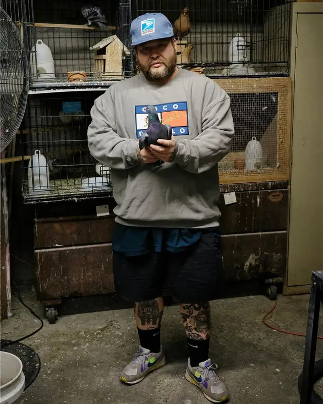 Action Bronson outfit in Baklava Flea Market and Nike, 2022