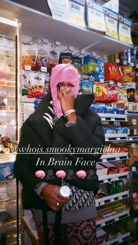 Smooky MarGielaa outfit in Brain Face, 2023