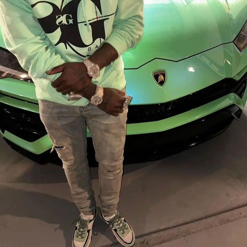 Kodak Black outfit in Serenede, 2023