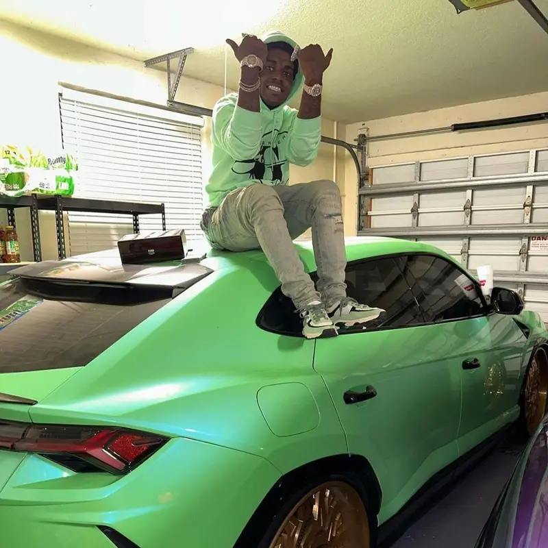 Kodak Black outfit in Serenede, 2023