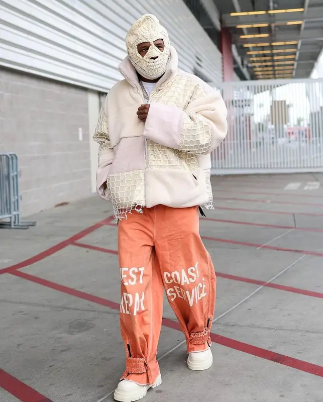 Ray-Ray Mccloud III outfit in Who Decides War, Kapital, and Mannahatta NYC, 2023