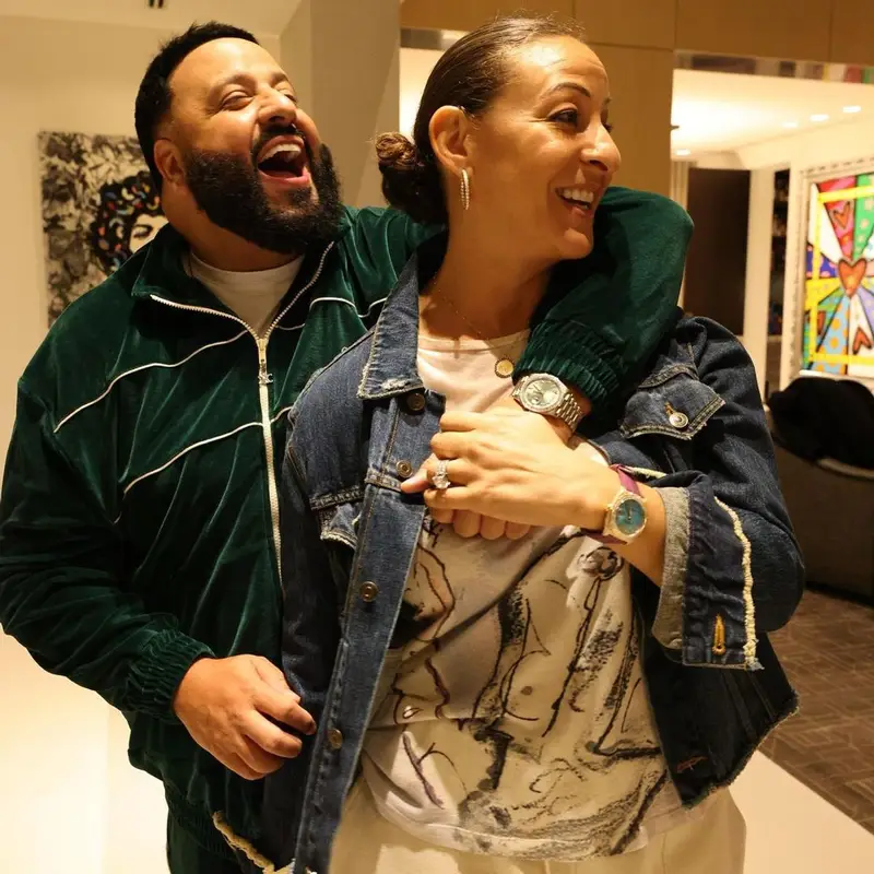 DJ Khaled outfit in Celine and Nike, 2022