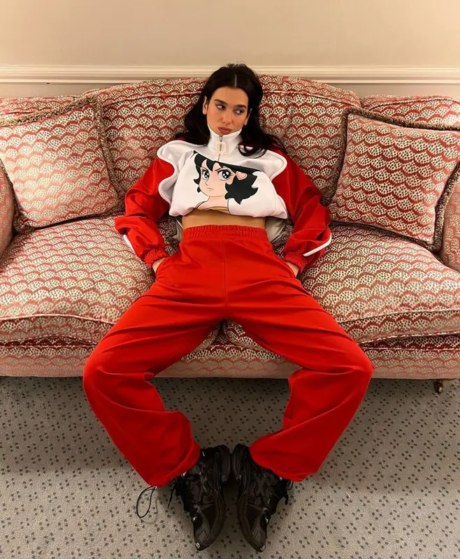 Dua Lipa outfit in JW Anderson and Balenciaga, 2022