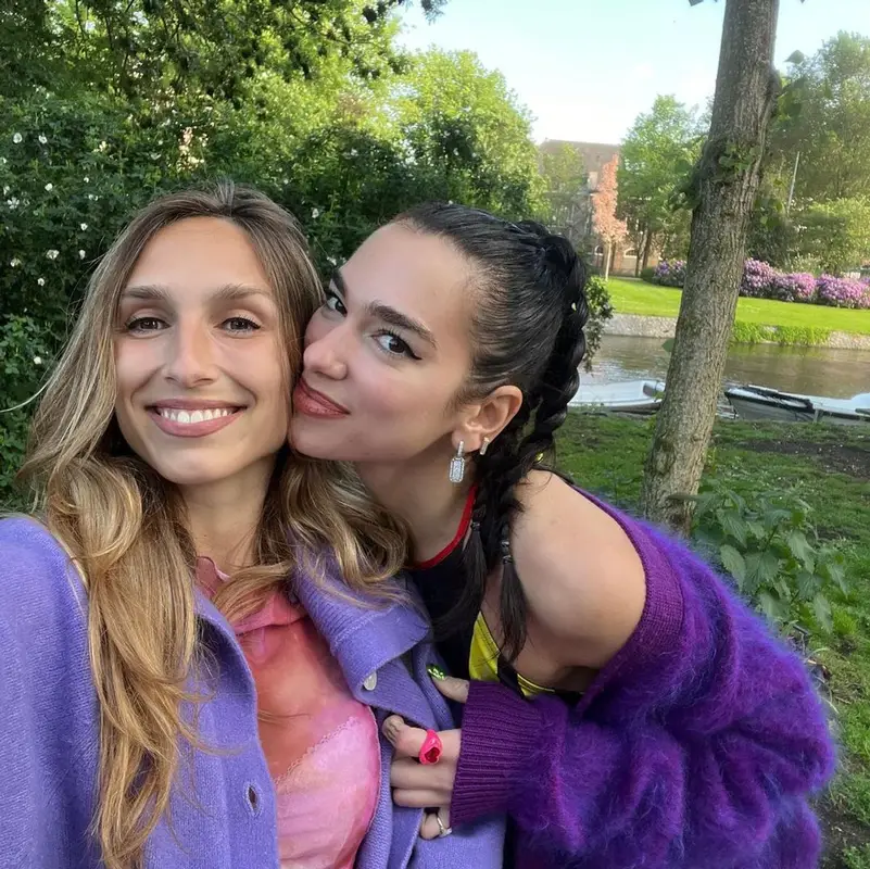 Dua Lipa outfit in Acne Studios, Ludovic de Saint Sernin, and Eera, 2022