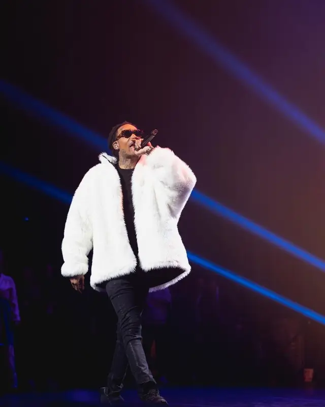 Wiz Khalifa outfit in Balenciaga, Rick Owens, and Timberland, 2023