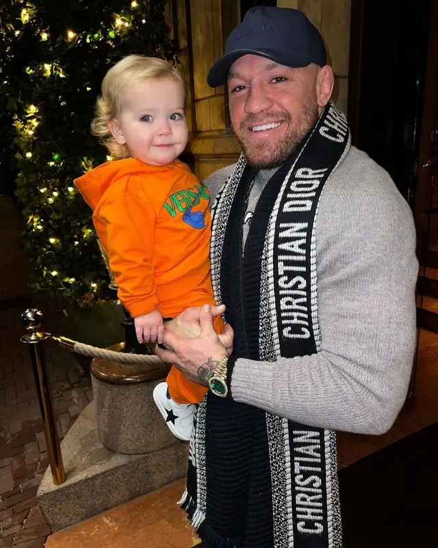 Conor McGregor outfit in Gucci, Rolex, and Dior, 2023