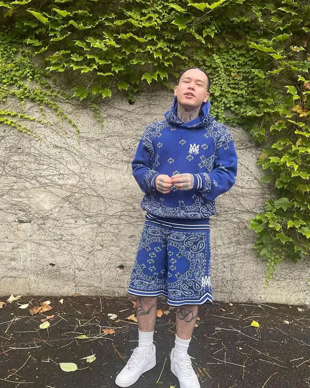 Yzerr outfit in Amiri and Nike, 2022