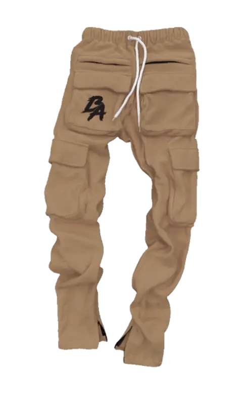 Beyond All Tan Cargo Pants $60