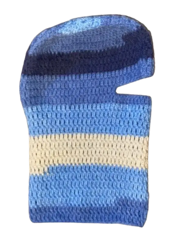 Crochet for the Culture Pretty Blue Balaclava $25