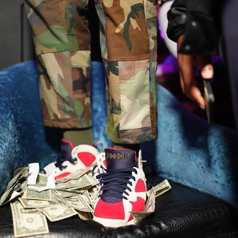 Fabolous outfit in Who Decides War, Nike, and Crochet for the Culture, 2023