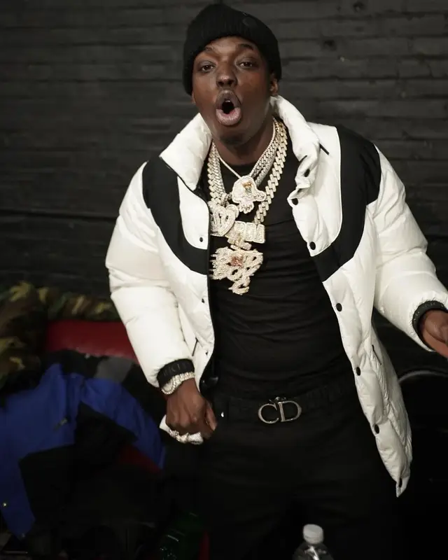 Bobby Shmurda outfit in Dior, Cartier, and Moncler, 2023