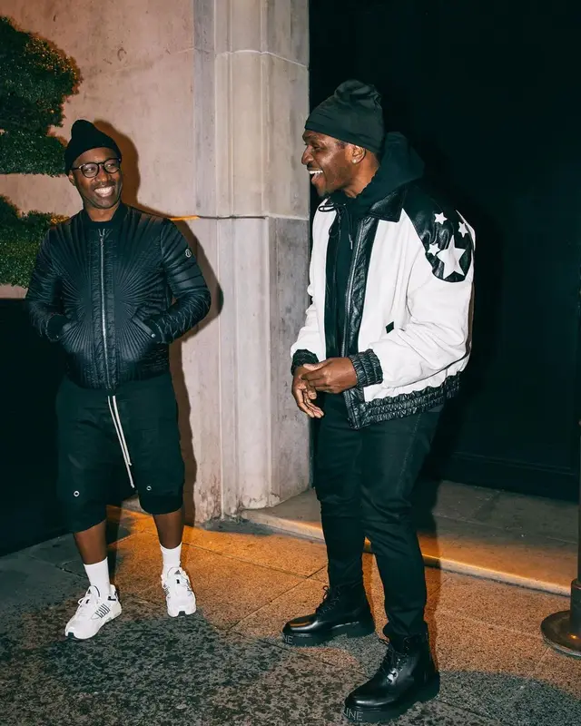 Pusha T outfit in Celine, 2023
