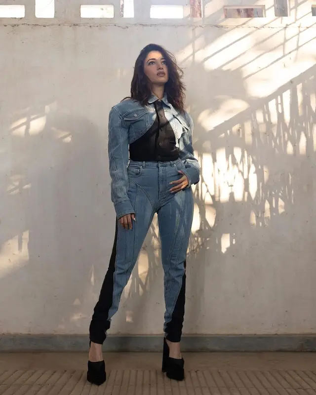 Tamannaah Bhatia outfit in Mugler and Versace, 2022