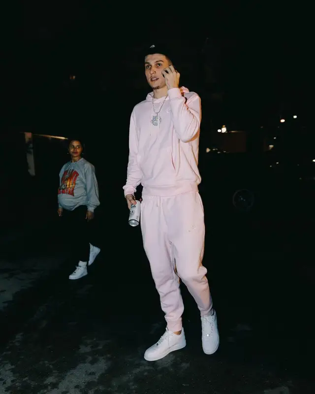 Tyler Herro outfit in Nike, 2023
