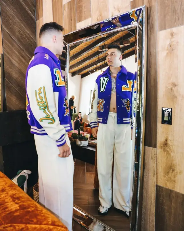 Tyler Herro outfit in Louis Vuitton, 2023