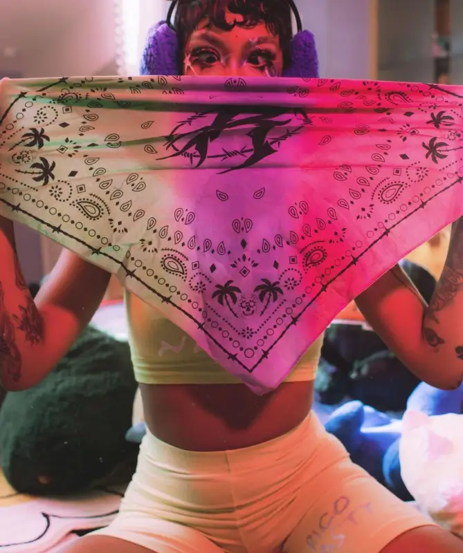 Rico Nasty outfit in Rico Nasty Merch, 2023