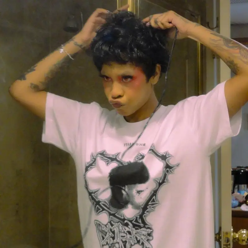 Rico Nasty outfit in Rico Nasty Merch, 2023