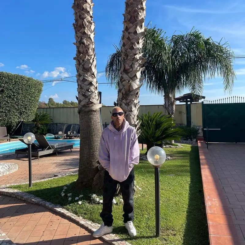 Luche outfit in Martine Rose, Nike, and Balenciaga, 2022