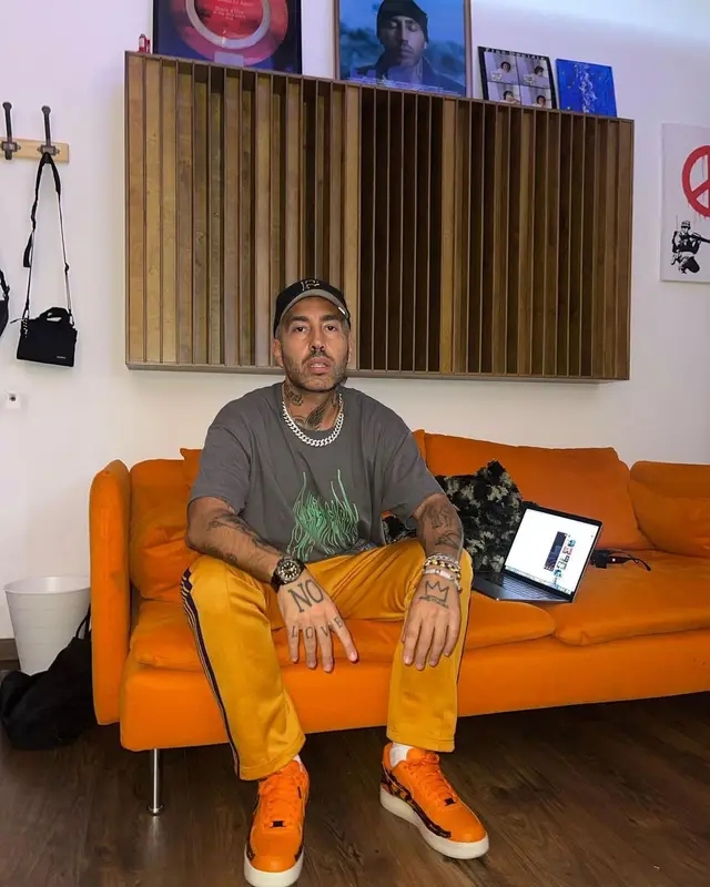 Luche outfit in Needles, Nike, and New Era, 2023