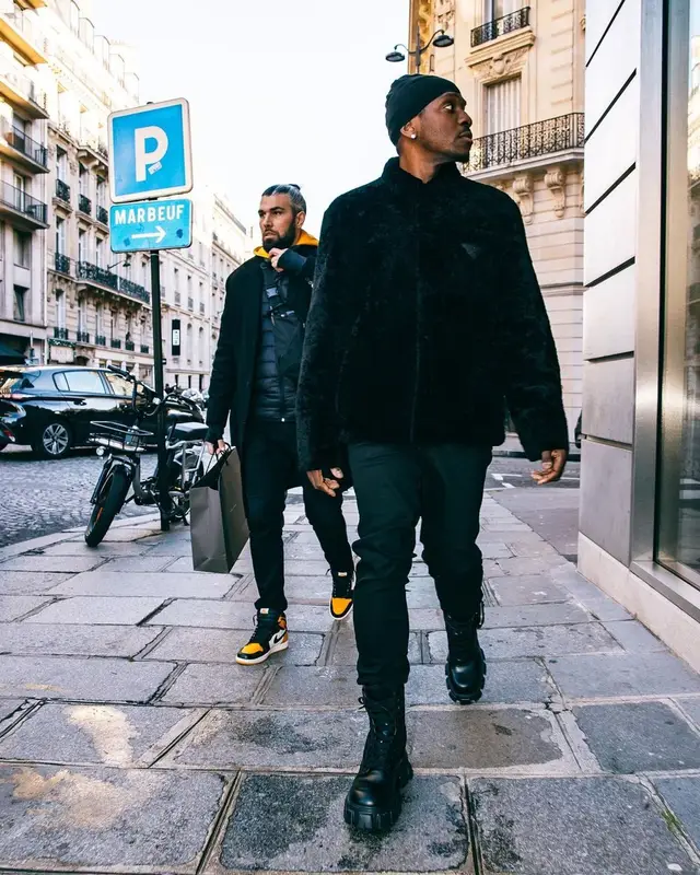 Pusha T outfit in Prada, 2023