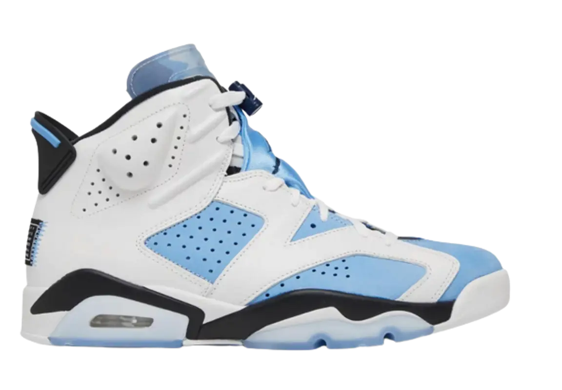 Jordan Air Jordan 6 Retro Unc Home Blue Sneakers $304