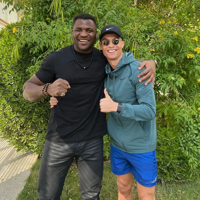 Cristiano Ronaldo outfit in Nike and Balenciaga, 2023