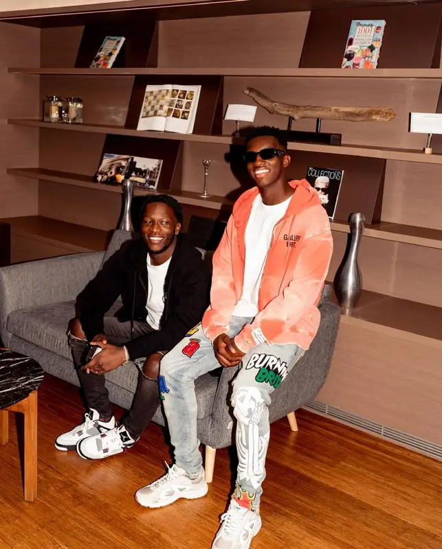 Eddie Nketiah outfit in Gallery Dept., Lifted Anchors, and Prada, 2023