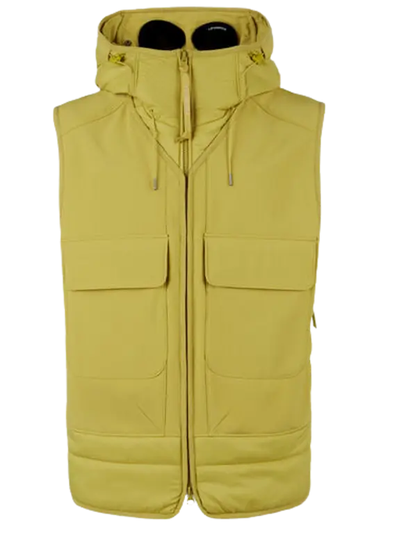 C.P. Company Yellow Google Vest $456