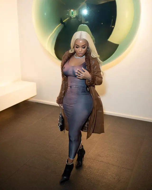 Dream Doll outfit in FashionNova, Christian Louboutin, and Balenciaga, 2022