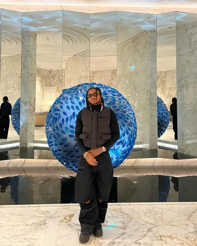 DDG outfit in EPTM, Bottega Veneta, and Kuboraum, 2023